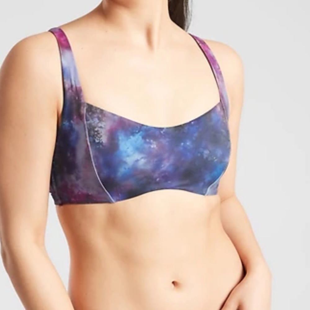 Athleta supernova entwined bikini top 34B/C